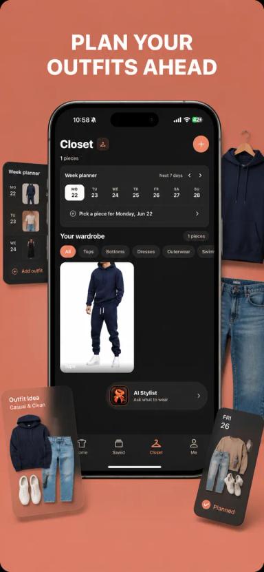 TryAnyOutfit App Store artwork 4